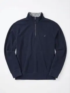 【1000円スタート】NAUTICA ハーフジップスウェット Lサイズ