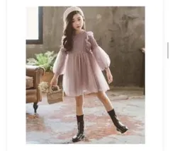 110~120cm女の子用　女の子用ドレス
