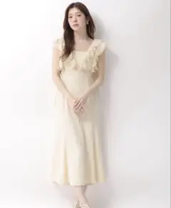 Rirandture カットレースフリルワンピースのサムネイル