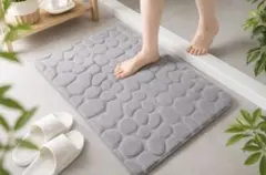 【新品未使用】バスマット 吸水 速乾 足ふきマット 40×60 浴室 マット