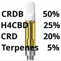 CRDB 50% リキッド 1ml/CBNHHBDH4CBDニコパフ電子タバコ