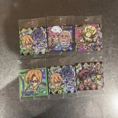 ジョジョの奇妙な冒険　黄金の風シールウエハース 6枚まとめ売り