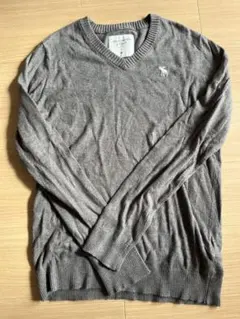 Abercrombie & Fitch グレー セーター M