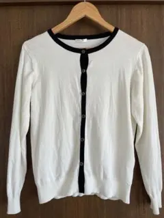 GLACIER ボタン付きカーディガン LL