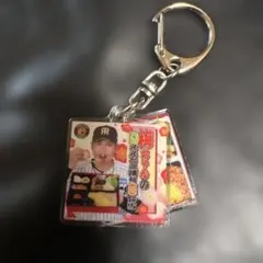 阪神タイガース 梅ちゃんの九州ええとこ捕り（鶏）弁当 キーホルダー