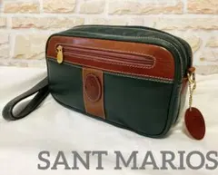 【希少】SANT MARIO'S 鞄レザーショルダーバック セカンドバッグのサムネイル