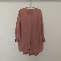 SLOBE IENA ピンクチュニックシャツのサムネイル