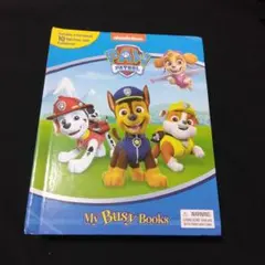 PAW Patrol My Busy Booksフィギュア10コ付絵本シート付き