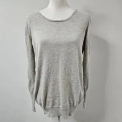 antiqua/アンティカ クルーネック 長袖 カットソー レディース【L】のサムネイル