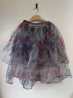 tricot COMME des GARÇONS シアーフラワースカート