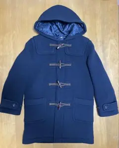 ネイビー ウール ダッフルコート