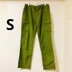 AIGLE カーゴパンツ Sサイズ 黄緑 カーキ エーグル