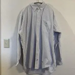 Ralph Lauren The Big Shirt M ストライプ
