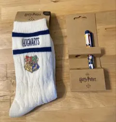ハリーポッター　スタジオツアー東京　ソックス　ボールペン　ホグワーツインザスノー