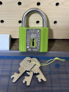 SKC 南京錠 鍵付き 未使用 - メルカリ