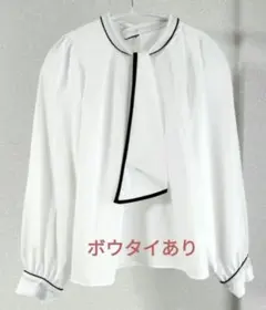 rps ブラウス ホワイト ボウタイ