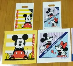 ミッキーマウス ハンドタオル 2枚セット 非売品
