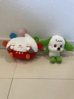 わんわん　ぽっぽ　ぬいぐるみセット