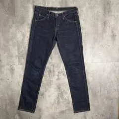 【濃紺美品】Levi's リーバイス ボタンフライ スキニー デニム W28