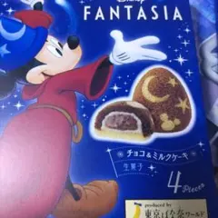東京バナナ　ディズニー　ファンタジアチョコミルクケーキ