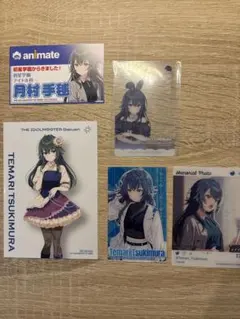 月村手毬　学マス　ブロマイド　アクリルカード