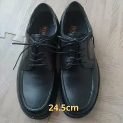 HOPPERS REGALCorporationブラックレザードレスシューズ