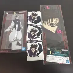 一番くじ　呪術廻戦　脹相 ビッグアクリルスタンド　　ステッカー　クリアポスター