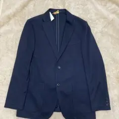 未使用に近い　UNIQLO ネイビー ブレザー Lサイズ