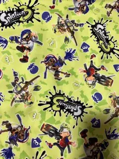 スプラトゥーン3 綿生地　オックス　約110×29㌢