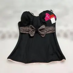 AMO'S STYLE トリンプ コルセット ブラック リボンのサムネイル