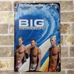 big Wednesdayブリキ看板 アメリカン雑貨 サインプレート