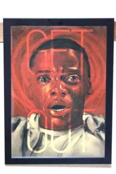 ゲット・アウト　Get Out　ポスター　額付き