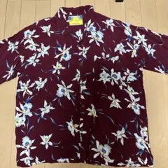 【古着 ヴィンテージ】花柄アロハシャツ