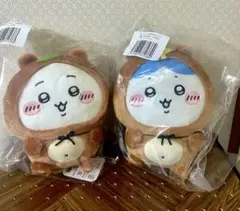 ちいかわ たぬきだもんくじ B賞 ぬいぐるみ ちいかわ＆ハチワレ セット