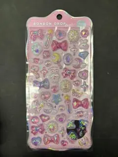 ほうせきボンボン　ボンボンドロップシール