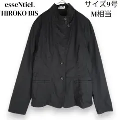 エッセンシャル ヒロコビス ヒロココシノ スプリング ジャケット ブラック 9号のサムネイル
