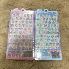 大人気‼️正規品‼️《新品未使用》ボンボンドロップシール★ひらがな★アルファベット