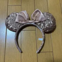 ディズニー カチューシャ ミニー スパンコール