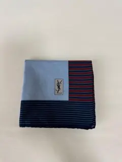 Yves Saint Laurent ハンカチ ライトブルー ストライプのサムネイル