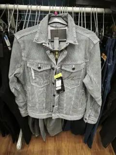 アイズフロンティア　ジャケット　Мサイズ ブルーヒッコリー