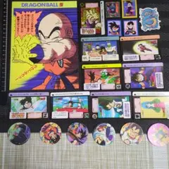 ドラゴンボールZ　超BIGカード　レアカード　マグネット　メンコ　シール　セット