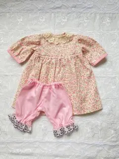 ウォルドルフ人形40㎝用のワンピースとドロワーズ