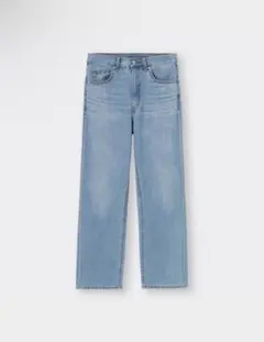 GU ハイライズストレートジーンズ M