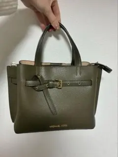 MICHAEL KORS オリーブグリーン ハンドバッグ
