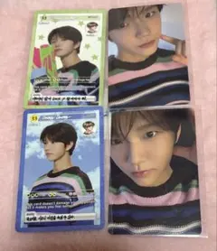 NCTWISH LOG inソウルコン ラントレ MD トレカ ジェヒ