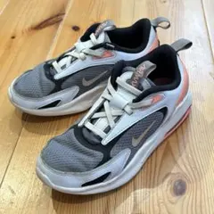 Nike Air Max キッズスニーカー グレー/ピンク 21cm