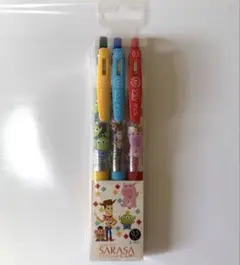 【レア】ディズニーストア SARASA トイストーリー 3本セット