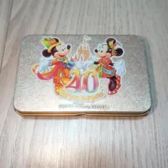 東京ディズニーリゾート 40周年キャンディー缶 空き缶