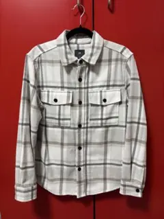 <セール！>H&M チェック シャツジャケット メンズ S CPOジャケット