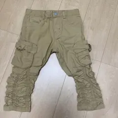 ブランシェス130cm ベージュ フリルデザインパンツ　未使用